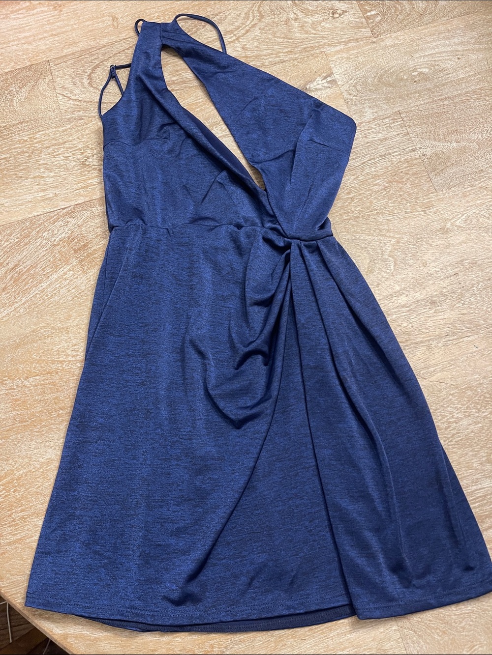 Lucy in the Sky Dress One Shoulder Mini Dress. Size Small Cut Out